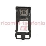 Porta SIM/microSD per Sony F5321 (Compatibile - Nero)