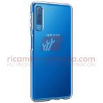 Custodia Tactical TPU per Samsung Galaxy A7 2018 ***EOL*** (Trasparente)