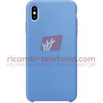 Custodia Silicone Case per iPhone X/XS